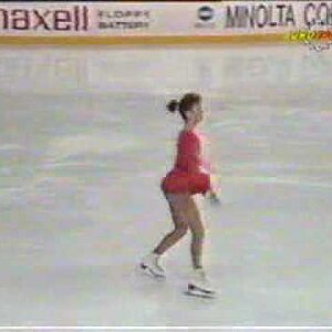 Zeljka Cizmesija (YUG) - 1990 Worlds, Ladies' Original Program (German Broadcast Feed)