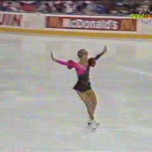 Holly Cook (USA) - 1990 Worlds, Ladies' Original Program (German Broadcast Feed)