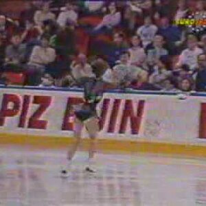 Evelyn Großmann (GDR) - 1990 Worlds, Ladies' Free Skate (German Broadcast Feed)