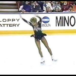 Holly Cook (USA) - 1990 World Figure Skating Championships, Ladies' Free Skate