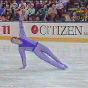 Philippe Candeloro (FRA) - 1990 Worlds, Men's Free Skate (British Broadcast Feed)