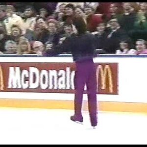 Kurt Browning (CAN) - 1990 World Figure Skating Championships, Men's Free Skate