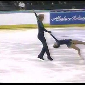 Sharon Carz and Douglas Williams 1990 Goodwill Games FS