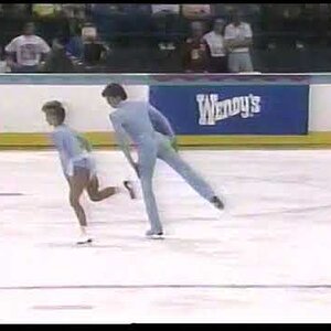 Elena Bechke and Denis Petrov 1990 Goodwill Games FS