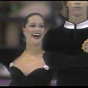 Jacqueline Petr and  Mark Janoschak 1990 Goodwill Games FD