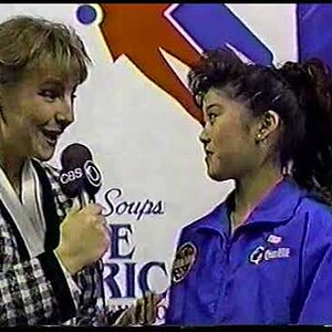 1990 Skate America Interviews with Kristi Yamaguchi and Tonia Kwiatkowski