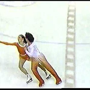 Isabelle Sarech and Xavier Debernis 1990 Skate America FD