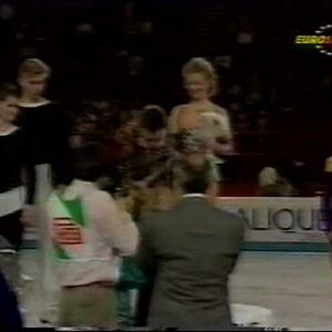 Final Result & Medal Ceremony, Pairs Event - 1990 Lalique Trophy LP