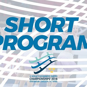 2018 ISU World Synchronized Skating Championships - Short Program