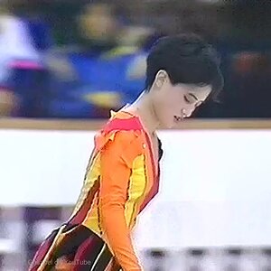 八木沼純子 Junko Yaginuma 1990 NHK Trophy (Asahikawa) - Short Program