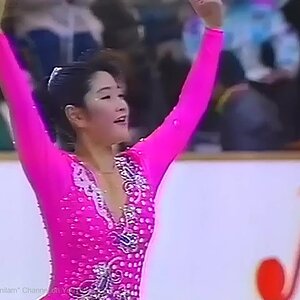 佐藤有香 Yuka Sato 1990 NHK Trophy (Asahikawa) - Free Skating