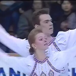 Elena Bechke and Denis Petrov 1990 NHK Trophy (Asahikawa) - Exhibition