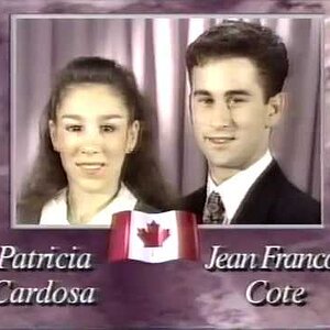 Patricia Cardosa & Jean-François Cote CAN - 1991 Junior World Figure Skating Championships LP