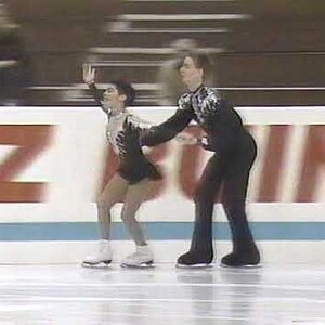 Caroline Haddad & Jean-Sébastien Fecteau CAN - 1991 Junior World Figure Skating Championships LP