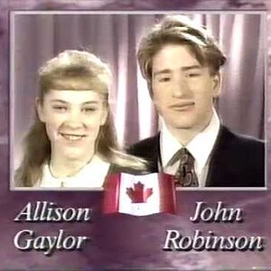 Allison Gaylor & John Robinson CAN - 1991 Junior World Figure Skating Championships LP