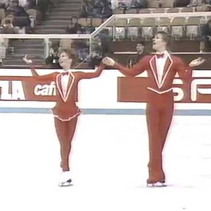Natalia Krestianinova & Alexei Torchinski URS - 1991 Junior World Figure Skating Championships LP