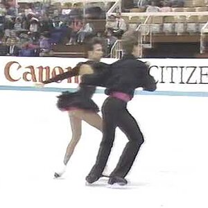 Amélie Dion & Alexandre Alain CAN - 1991 Junior World Figure Skating Championships FD
