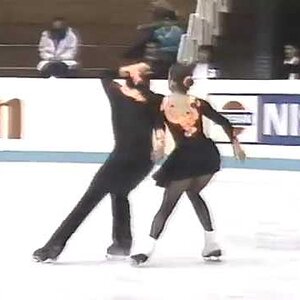 Marie-France Dubreuil & Bruno Yvars CAN - 1991 Junior World Figure Skating Championships FD