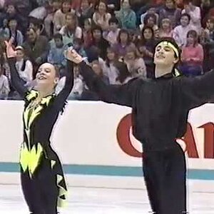 Marina Anissina & Ilia Averbukh USR - 1991 Junior World Championships Gala