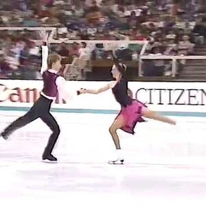 Elena Kustarova & Sergei Romashkin USR - 1991 Junior World Championships Gala
