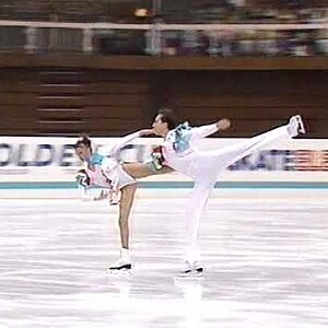 Svetlana Pristav & Viacheslav Tkachenko USR - 1991 Junior World Championships Gala