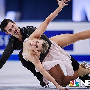 Hubbell & Donohue keep medal streak alive with ice dance silver at World Championships | NBC Sports