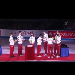 Evgeni Semenenko with the World Team Trophy 2021