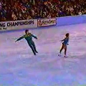 Calla Urbanski and Rocky Marval 1991 Nationals LP
