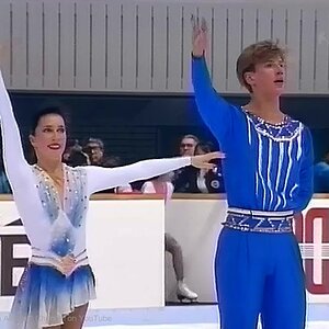 Marina Eltsova and Andrei Bushkov 1991 NHK Trophy - Free Skating - Samson And Dalila