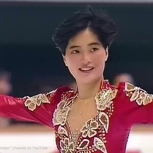 八木沼純子 Junko Yaginuma 1991 NHK Trophy - Free Skating