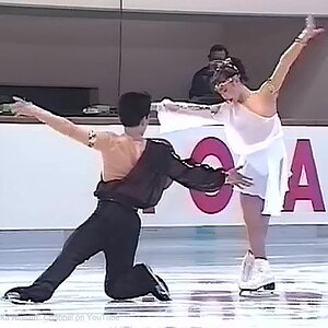井上怜奈 小山朋昭 1991/1992 Japan Nationals 全日本選手権 Rena Inoue and Tomoaki Koyama