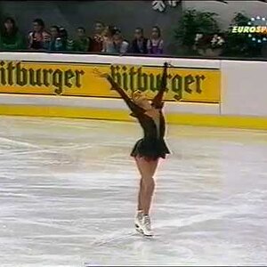 Marie-Pierre Leray FRA - 1992 European Championships LP