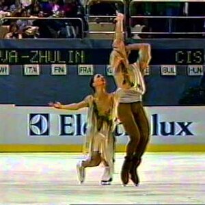 Usova & Zhulin, 1992  Europeans, Free Dance: "Statues coming to life"