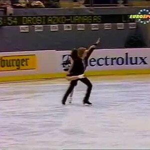 Margarita Drobiazko & Povilas Vanagas LTU - 1992 European Championships FD