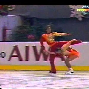 Marina Morel & Gwendal Peizerat FRA - 1992 European Championships FD