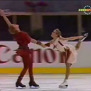 Kateřina Mrázová & Martin Šimeček CZE - 1992 European Championships FD