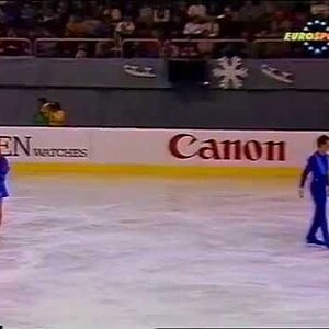Sophie Moniotte & Pascal Lavanchy FRA - 1992 European Championships FD