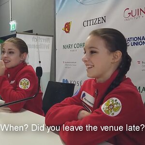 Kostornaia, Shcherbakova - Interview for Russian Media, Graz (English subt.)