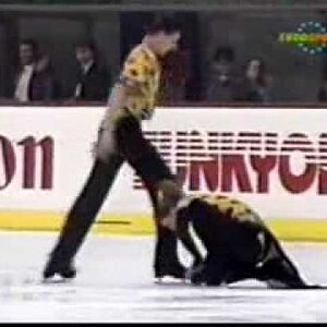 Olga Mudrak & Vitaly Baranov   1993 jr worlds fd