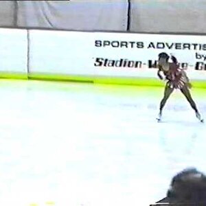 1992 December Junior World Figure Skating Championship short program Krisztina Czako