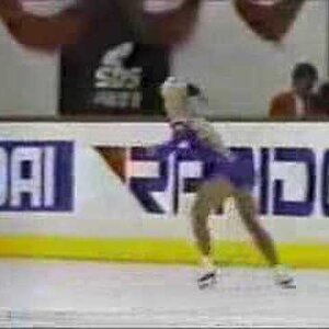 Lisa Ervin 1993 Junior Worlds FS