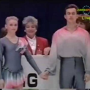 Agniezka Domanska & Marcin Glowacki POL - 1993 European Championships FD