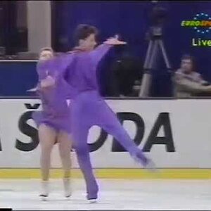 Irina Le Bed & Alexandre Piton FRA - 1993 European Championships FD