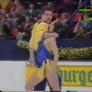 Anjelika Krylova & Vladimir Fedorov RUS - 1993 European Championships FD