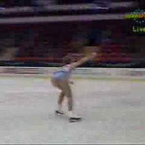 1993 EUROPEANS : NATHALIE KRIEG SP