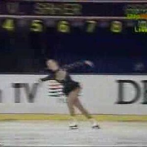 1993 EUROPEANS : CHARLENE VON SAHER SP