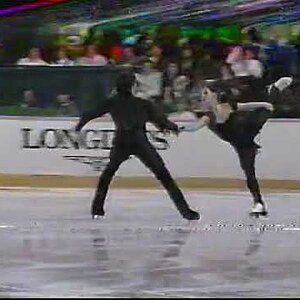 Michelle Menzies and Jean-Michel Bombardier - 1993 Canadians FS