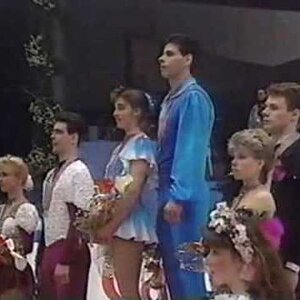 1993 World Figure Skating Championships Pairs Medals Ceremony