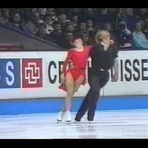 Usova & Zhulin Усова и Жулин (RUS) - 1993 World Figure Skating Championships, Free Dance (USA NBC)