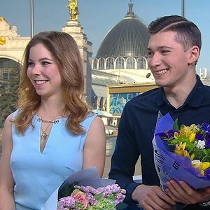 Анастасия Мишина / Александр Галлямов и их головокружительный взлет. Доброе утро. April 2021 Good Morning interview